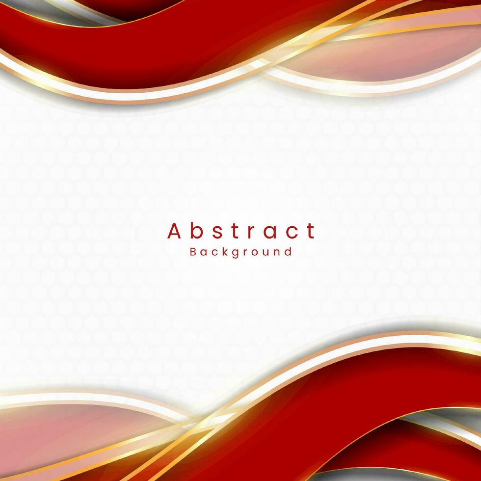modern abstract rood en wit achtergrond vector