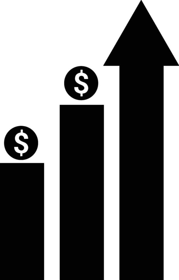 groei bedrijf icoon symbool vector afbeelding. illustratie van de vooruitgang schets infographic strategie ontwikkeling ontwerp beeld