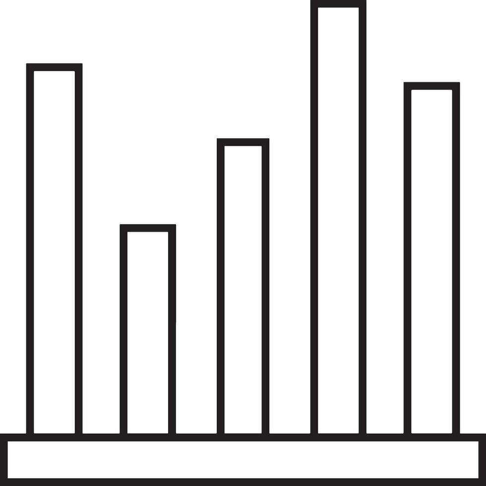 groei bedrijf icoon symbool vector afbeelding. illustratie van de vooruitgang schets infographic strategie ontwikkeling ontwerp beeld