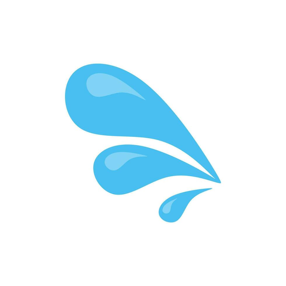 water logo vector vrij , water illustratie , water symbool