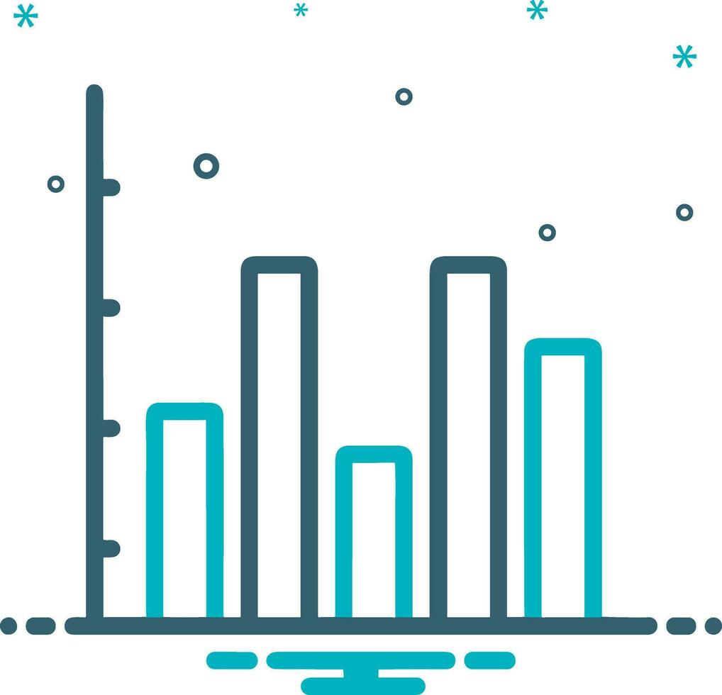 groei bedrijf icoon symbool vector afbeelding. illustratie van de vooruitgang schets infographic strategie ontwikkeling ontwerp beeld