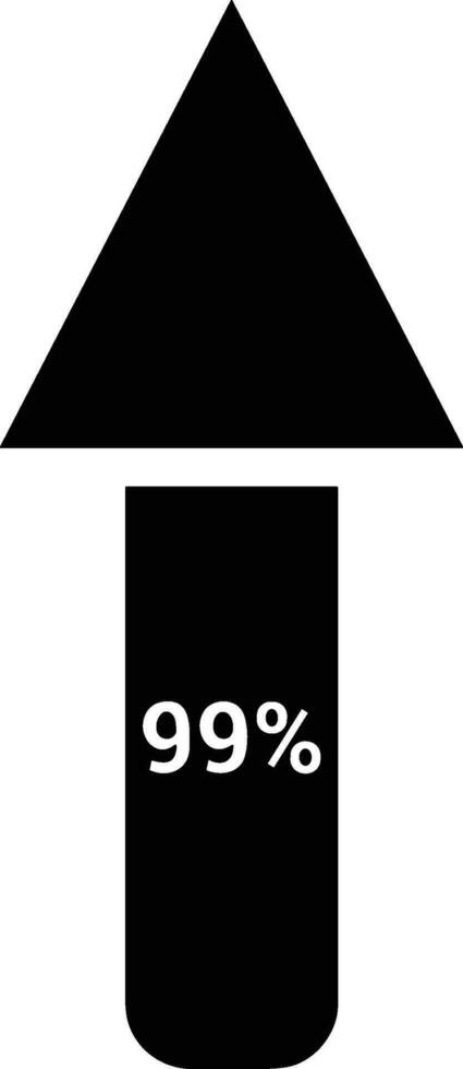 groei bedrijf icoon symbool vector afbeelding. illustratie van de vooruitgang schets infographic strategie ontwikkeling ontwerp beeld