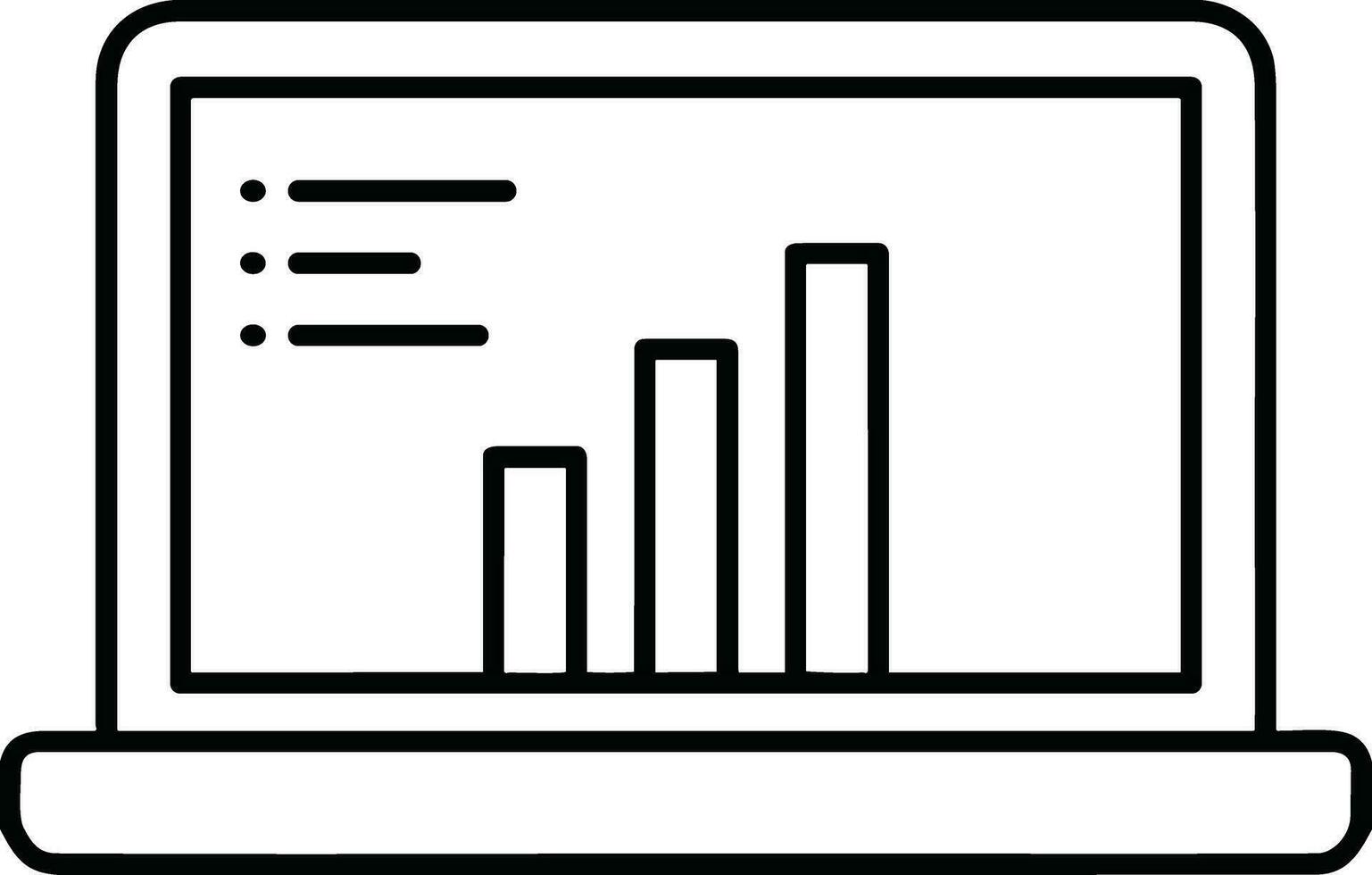 groei bedrijf icoon symbool vector afbeelding. illustratie van de vooruitgang schets infographic strategie ontwikkeling ontwerp beeld