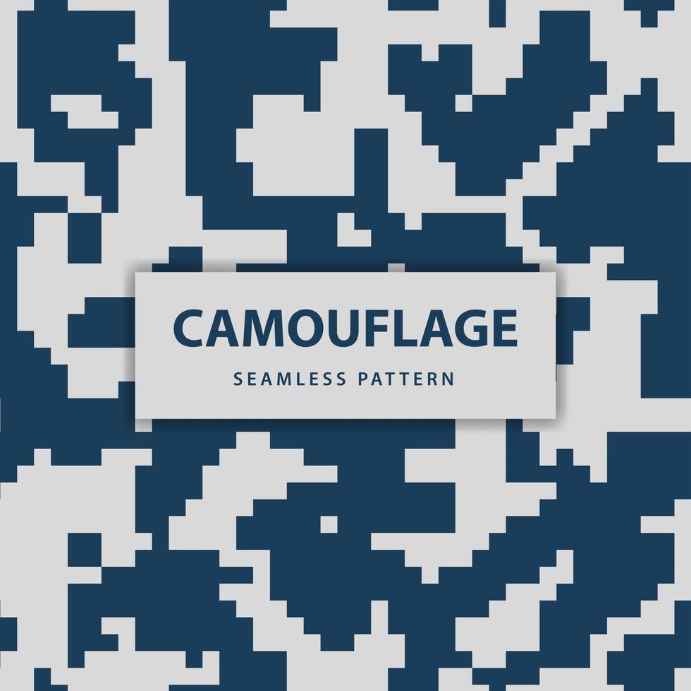 leger en leger pixel camouflage naadloos patroon vector