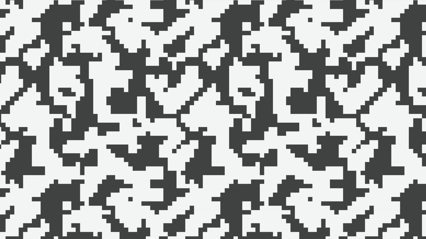 leger en leger pixel camouflage patroon achtergrond vector