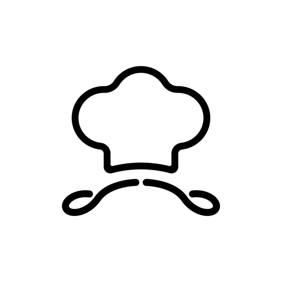 Koken logo element vector . Koken lijn vector