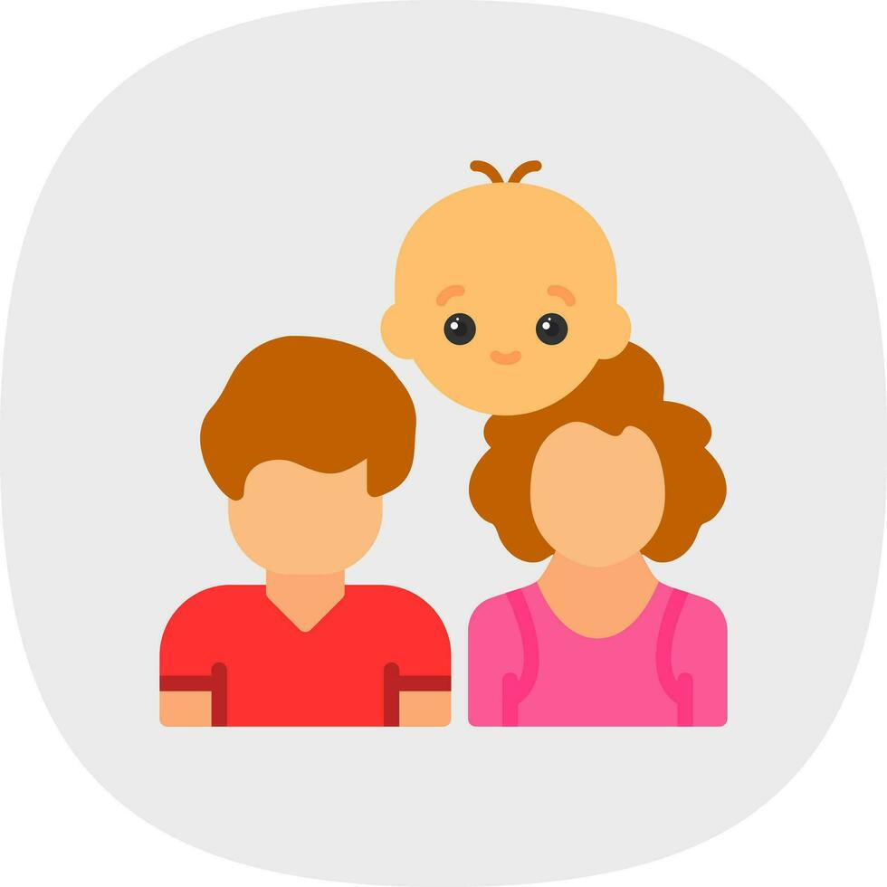 familie vector icoon ontwerp