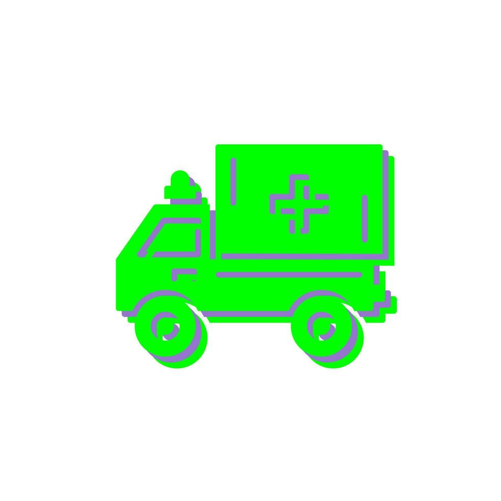 ambulance vector pictogram