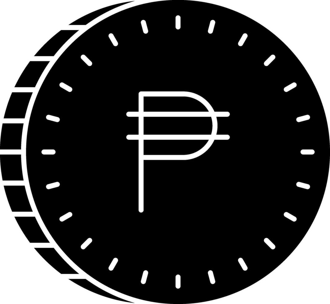 Filipijns peso vector icoon ontwerp