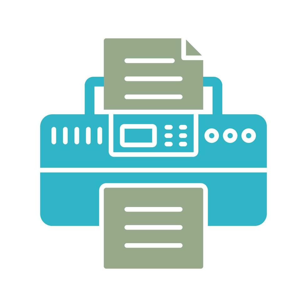 printer vector pictogram