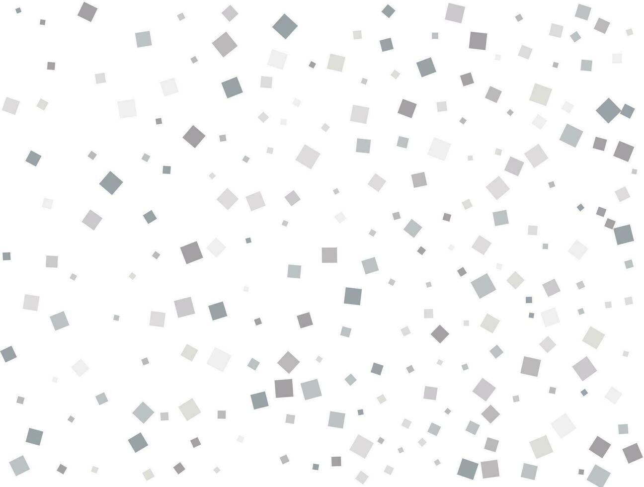 Kerstmis zilver plein confetti. vector illustratie