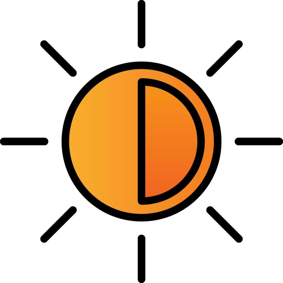 zon vector icoon ontwerp