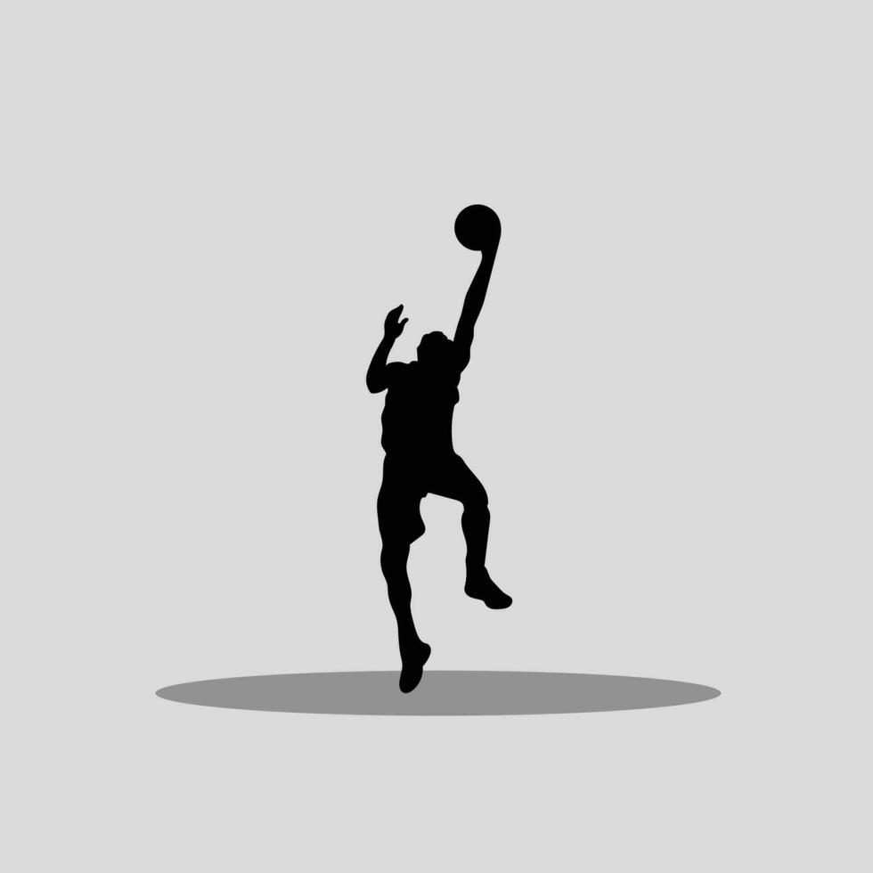 basketbal speler vector