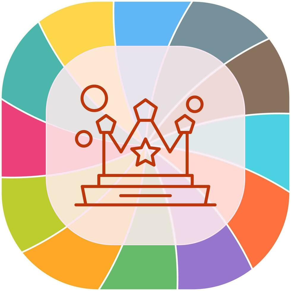 kroon vector pictogram