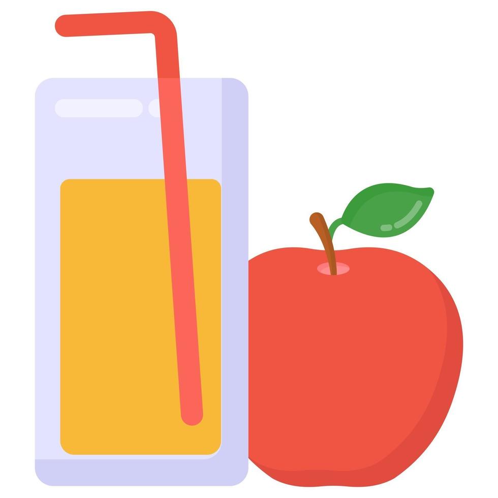 appel cider sap vector