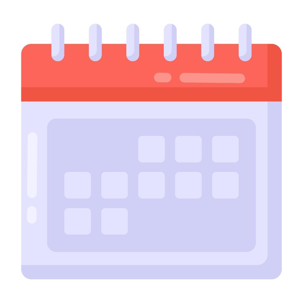 kalender en tijdschema vector