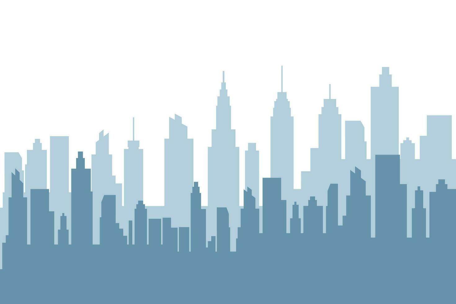 moderne stad skyline vectorillustratie vector