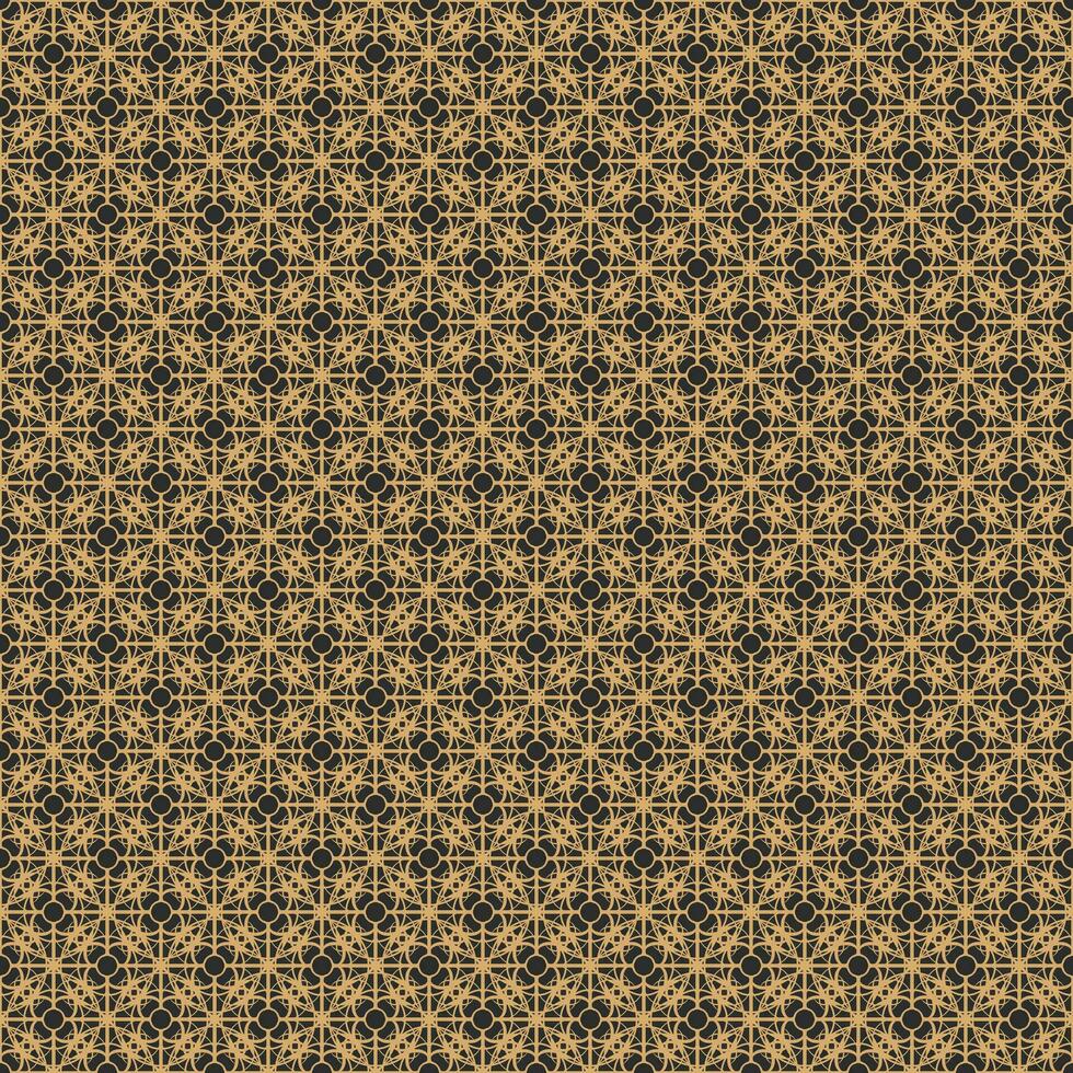 luxe gouden kunst deco sier- naadloos patroon vector