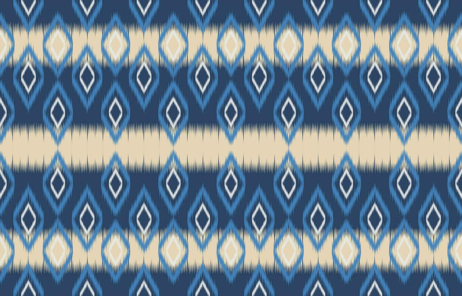 etnisch abstract ikat kunst. aztec ornament afdrukken. meetkundig etnisch patroon naadloos kleur oosters. ontwerp voor achtergrond ,gordijn, tapijt, behang, kleding, inpakken, batik, vector illustratie.