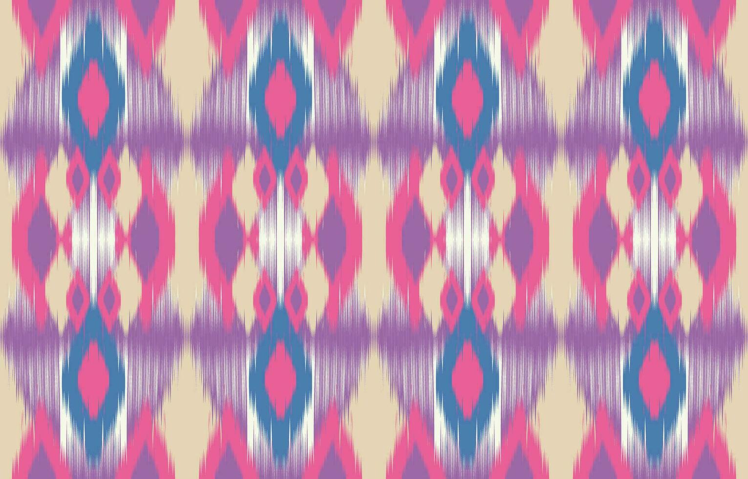 etnisch abstract ikat kunst. aztec ornament afdrukken. meetkundig etnisch patroon naadloos kleur oosters. ontwerp voor achtergrond ,gordijn, tapijt, behang, kleding, inpakken, batik, vector illustratie.