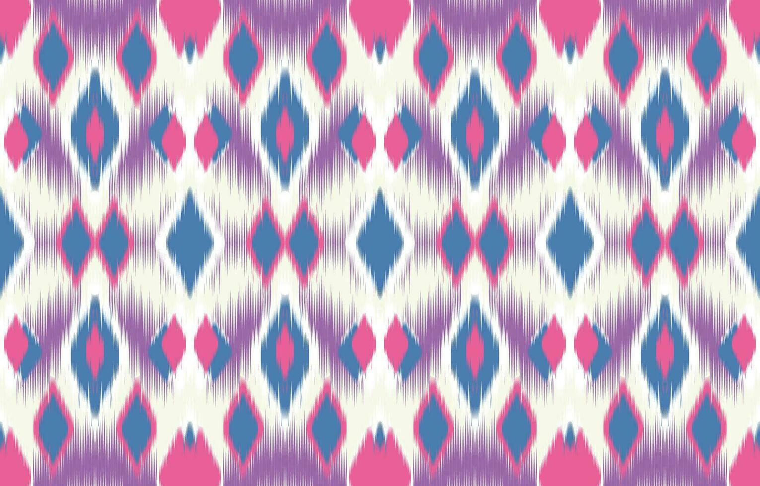 etnisch abstract ikat kunst. aztec ornament afdrukken. meetkundig etnisch patroon naadloos kleur oosters. ontwerp voor achtergrond ,gordijn, tapijt, behang, kleding, inpakken, batik, vector illustratie.