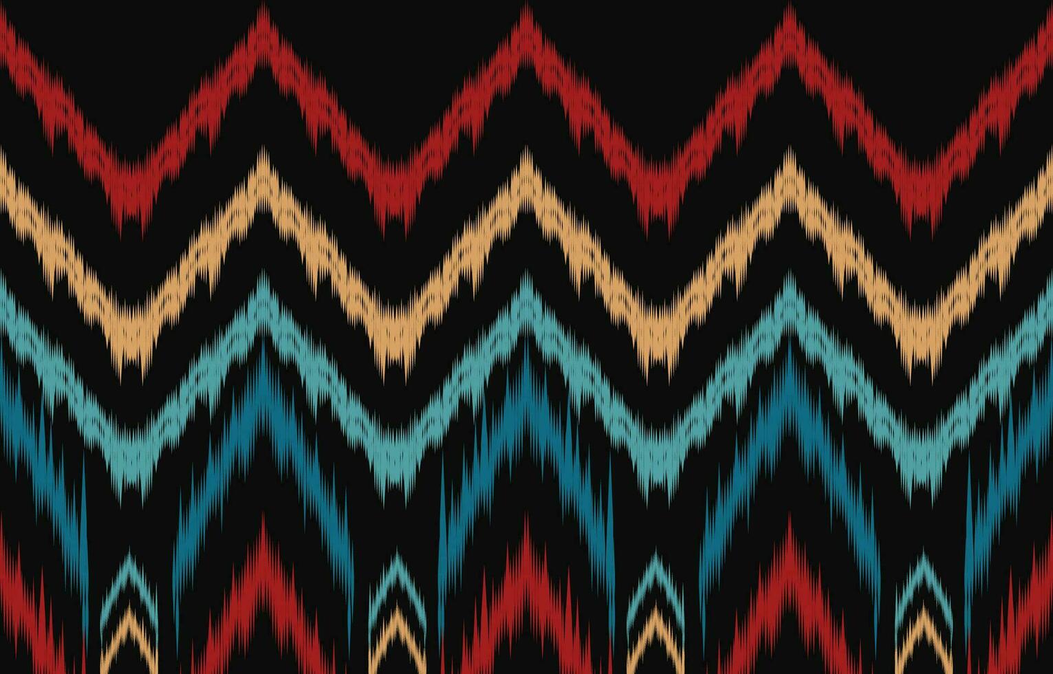 etnisch abstract ikat kunst. aztec ornament afdrukken. meetkundig etnisch patroon naadloos kleur oosters. ontwerp voor achtergrond ,gordijn, tapijt, behang, kleding, inpakken, batik, vector illustratie.