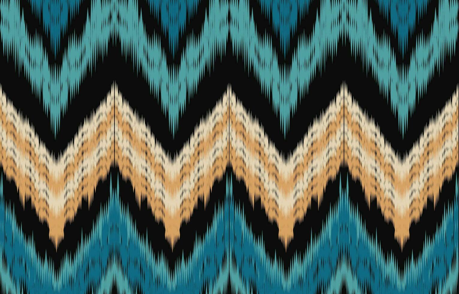 etnisch abstract ikat kunst. aztec ornament afdrukken. meetkundig etnisch patroon naadloos kleur oosters. ontwerp voor achtergrond ,gordijn, tapijt, behang, kleding, inpakken, batik, vector illustratie.