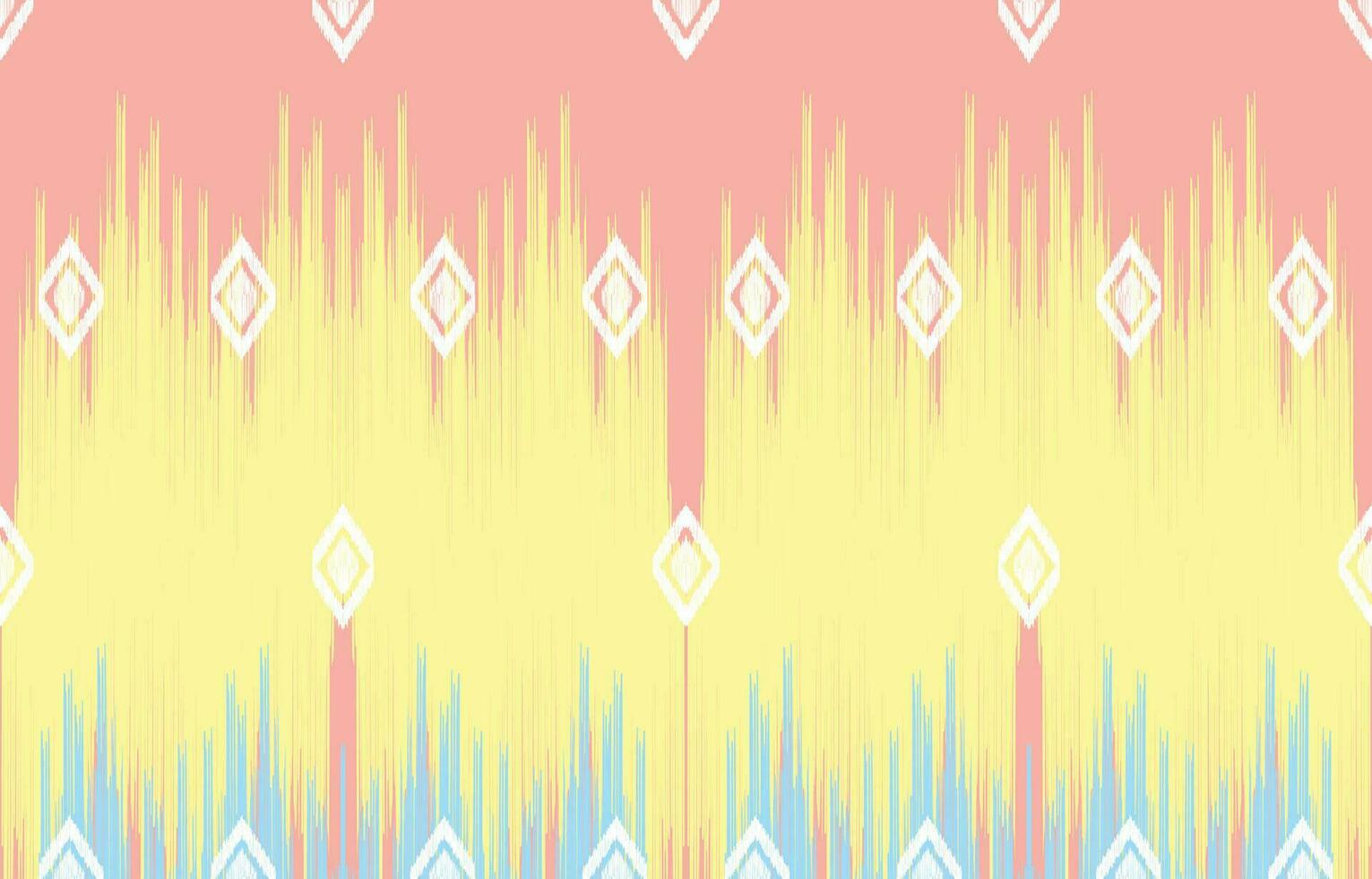 etnisch abstract ikat kunst. aztec ornament afdrukken. meetkundig etnisch patroon naadloos kleur oosters. ontwerp voor achtergrond ,gordijn, tapijt, behang, kleding, inpakken, batik, vector illustratie.