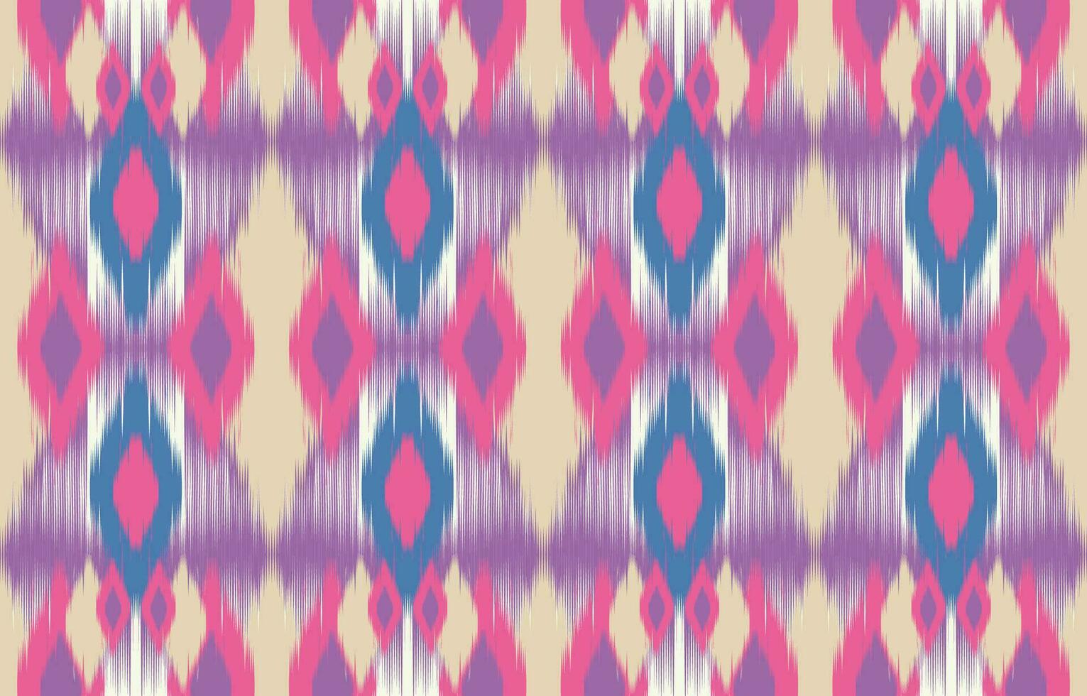 etnisch abstract ikat kunst. aztec ornament afdrukken. meetkundig etnisch patroon naadloos kleur oosters. ontwerp voor achtergrond ,gordijn, tapijt, behang, kleding, inpakken, batik, vector illustratie.