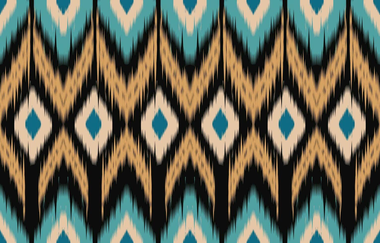 etnisch abstract ikat kunst. aztec ornament afdrukken. meetkundig etnisch patroon naadloos kleur oosters. ontwerp voor achtergrond ,gordijn, tapijt, behang, kleding, inpakken, batik, vector illustratie.