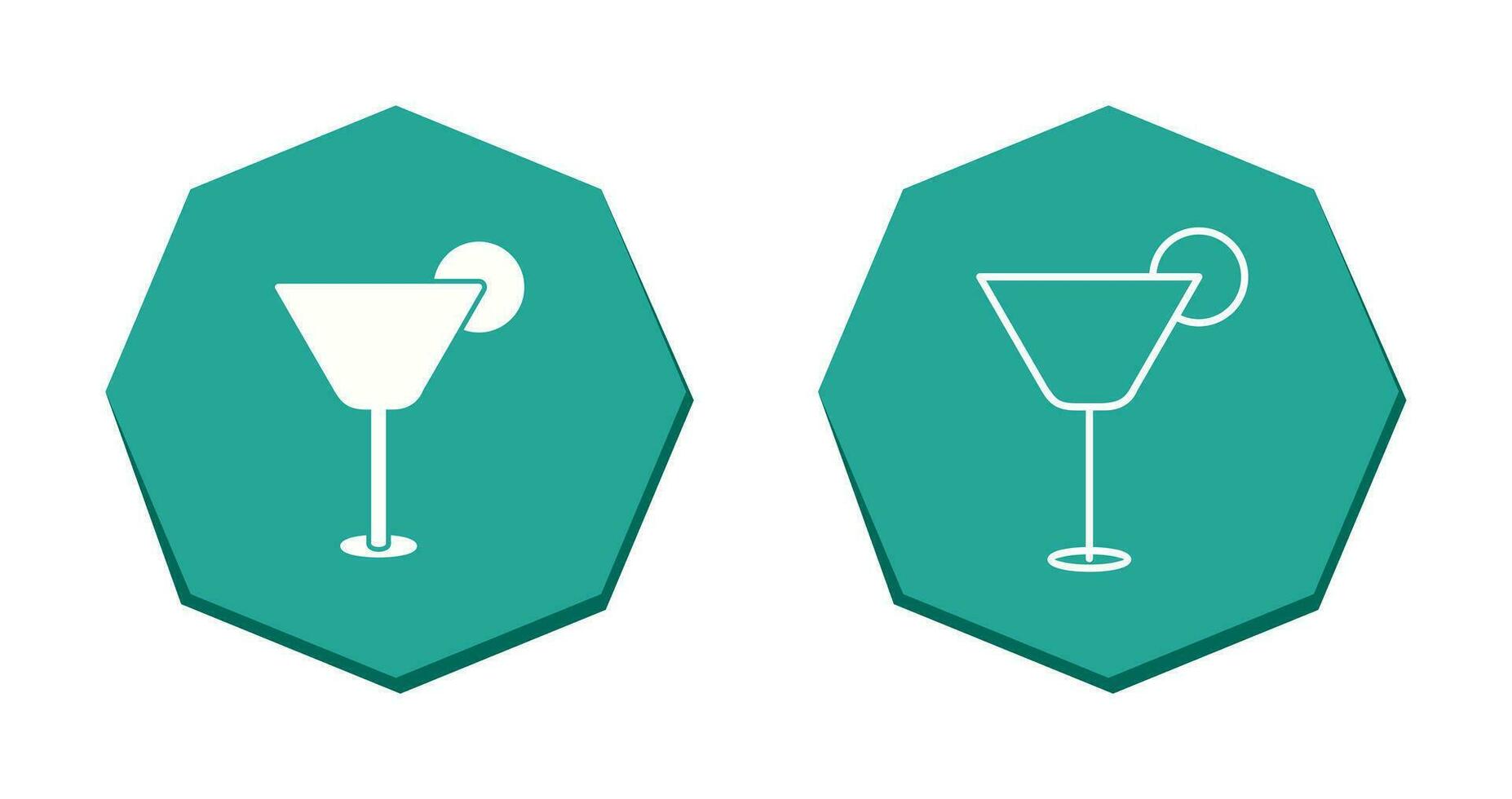 cocktail drinken vector icoon