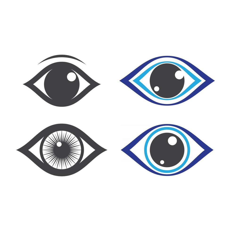 eye care logo afbeeldingen vector