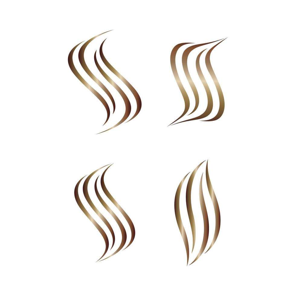 haar logo en symbool vector pictogram