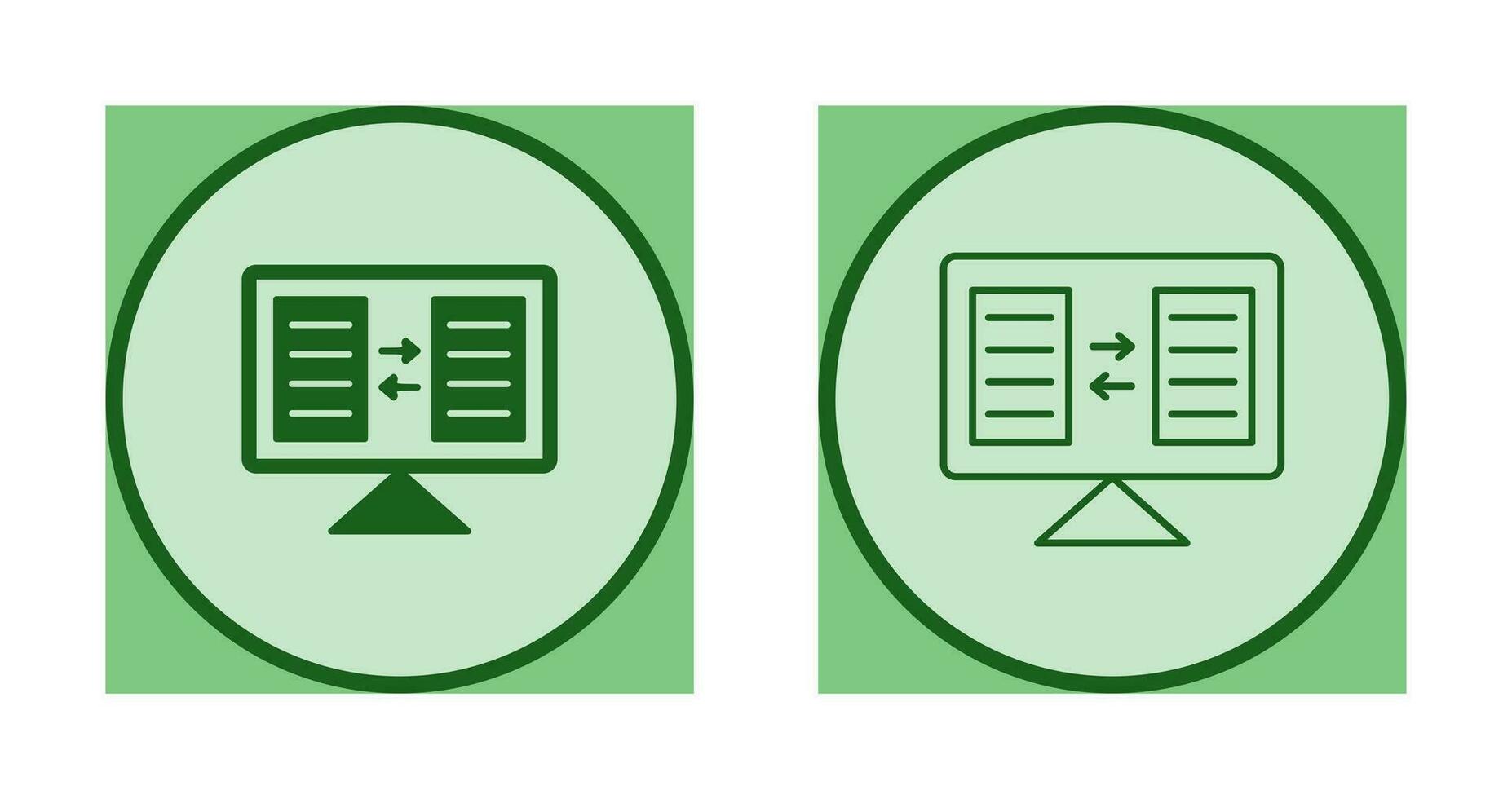 het dossier sharing vector icoon