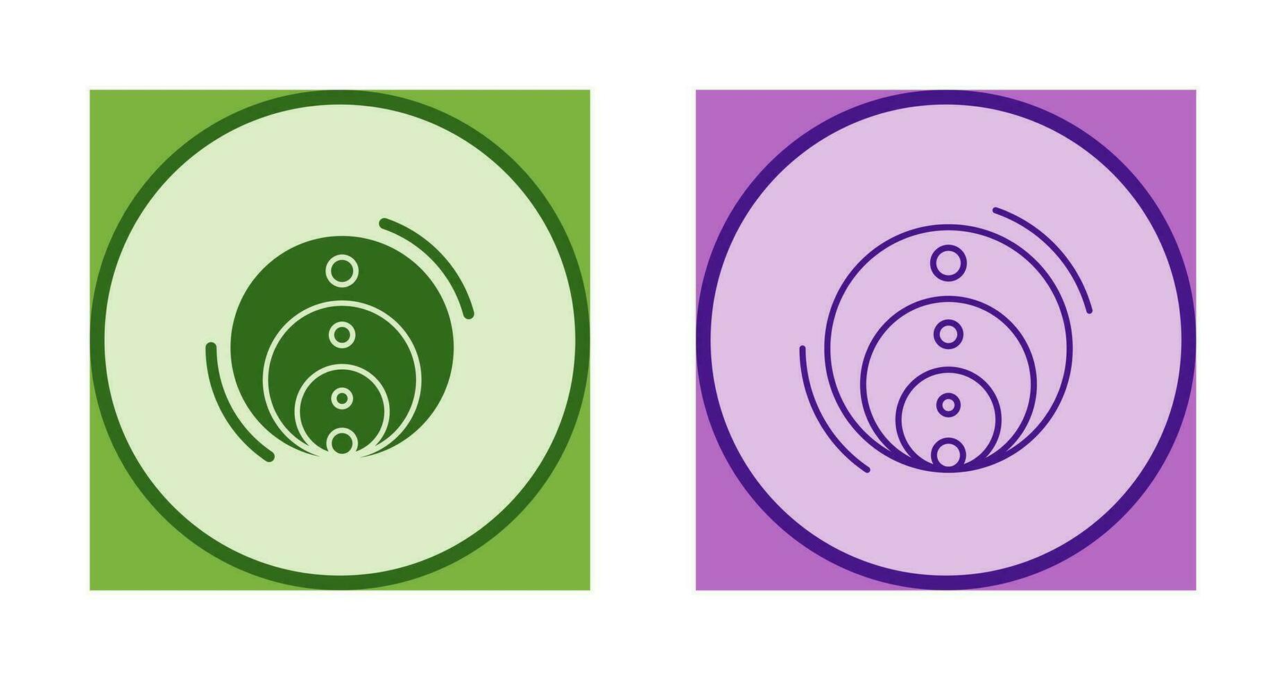 venn diagram vector icoon