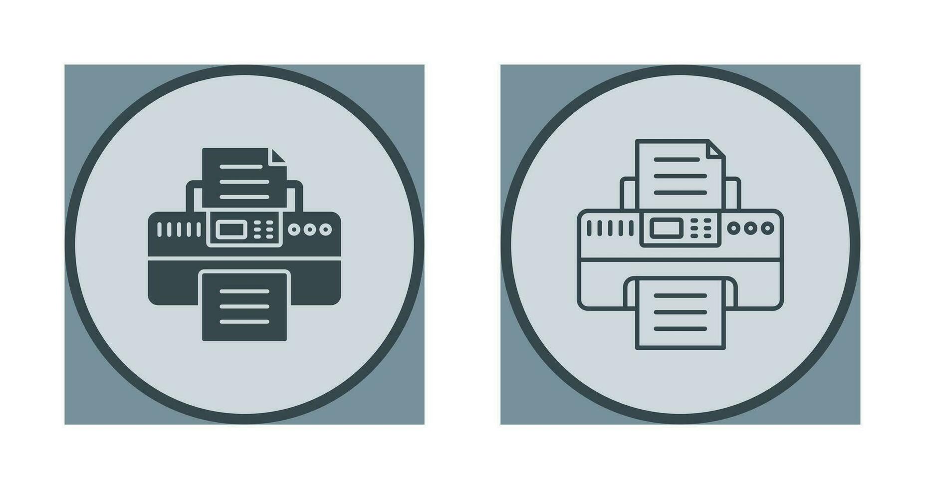 printer vector pictogram