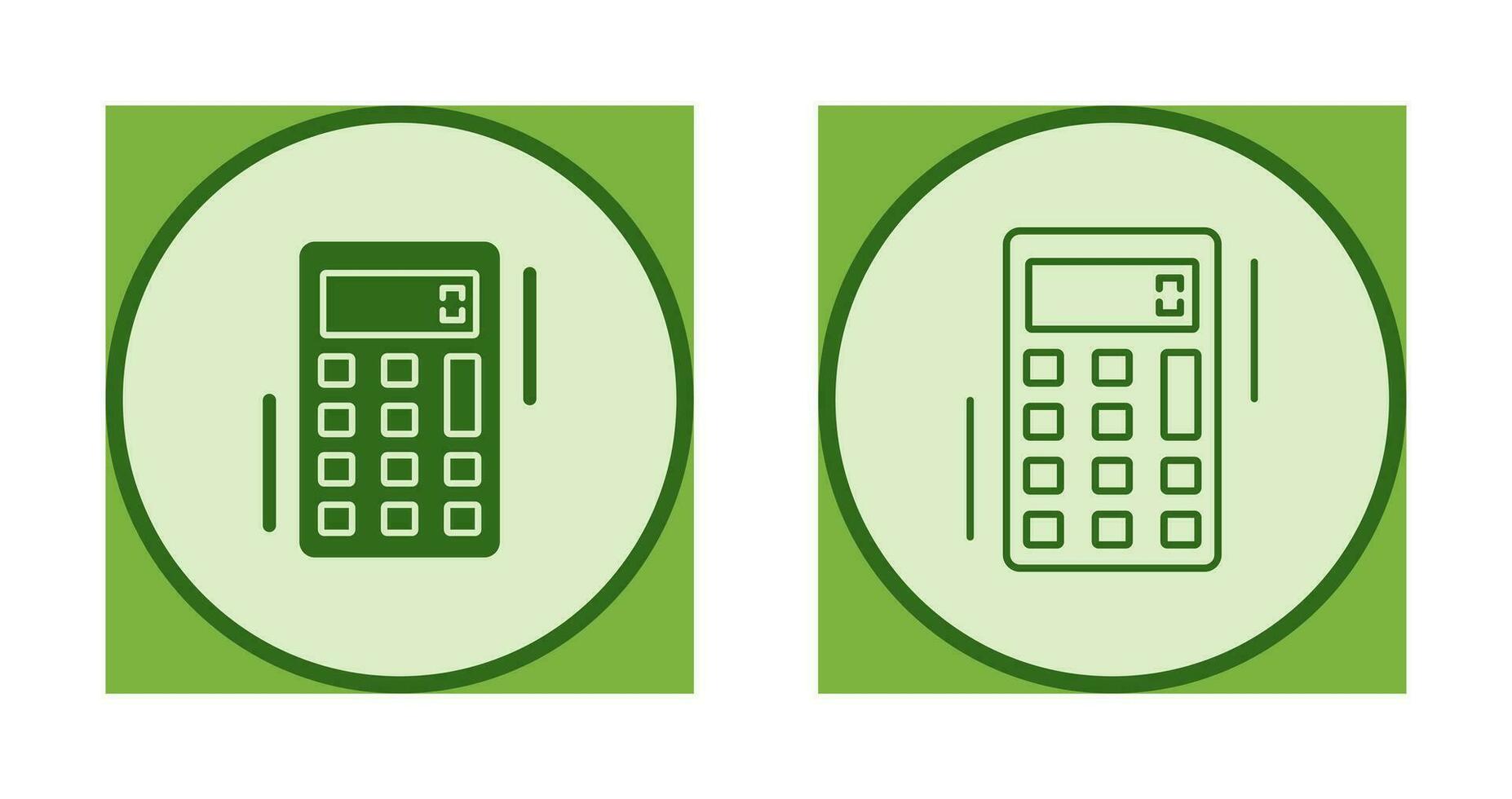 rekenmachine vector pictogram