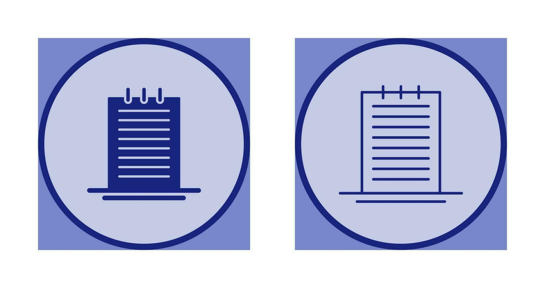 notities vector pictogram