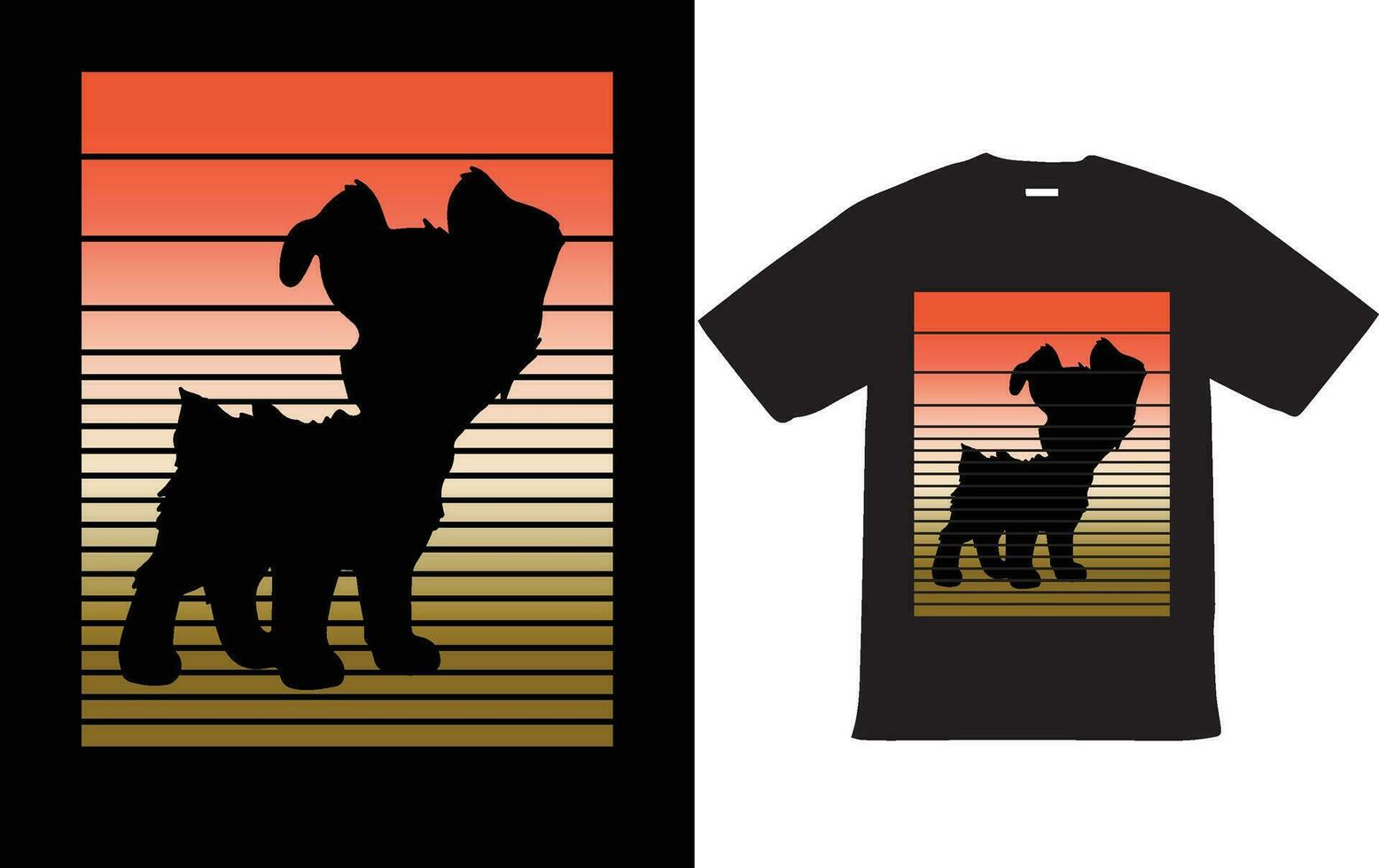 wijnoogst hond t overhemd ontwerp vector eps het dossier voor t overhemd ontwerp