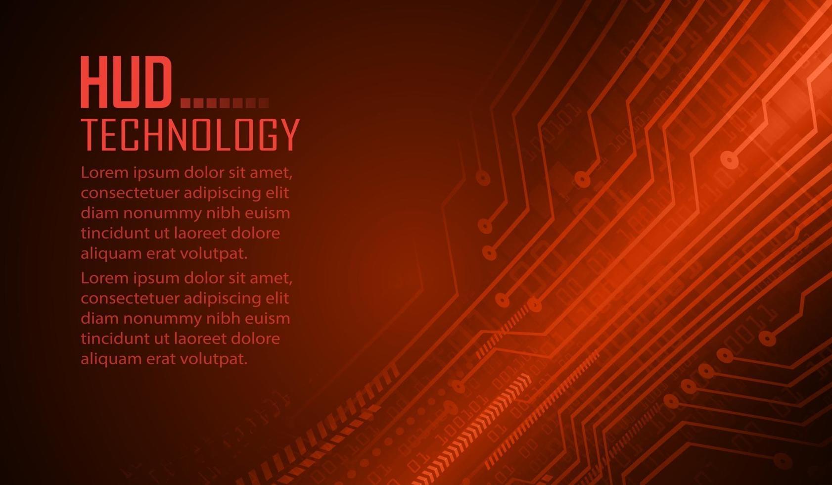 cyber circuit toekomstige technologie concept achtergrond vector