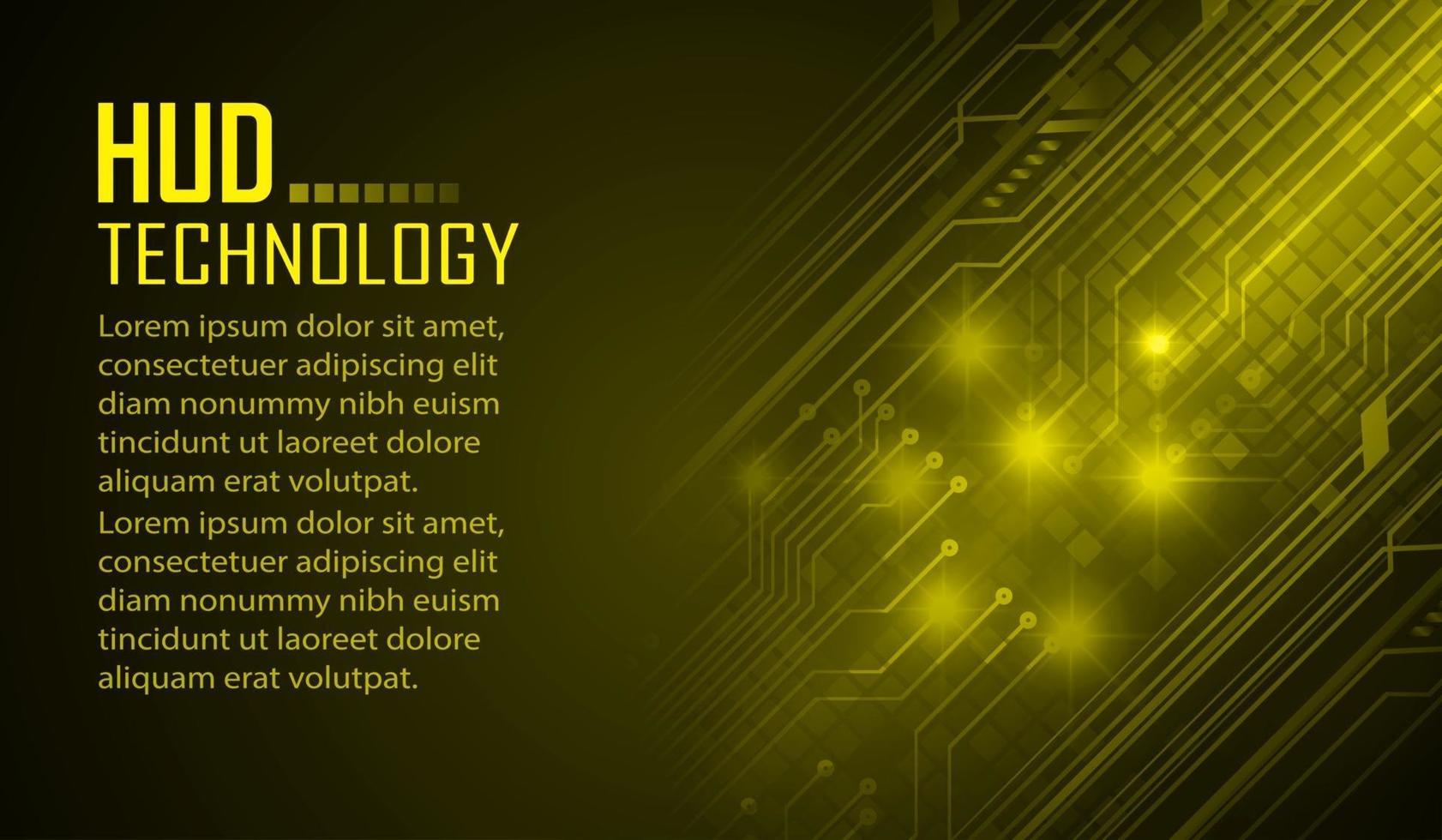 cyber circuit toekomstige technologie concept achtergrond vector