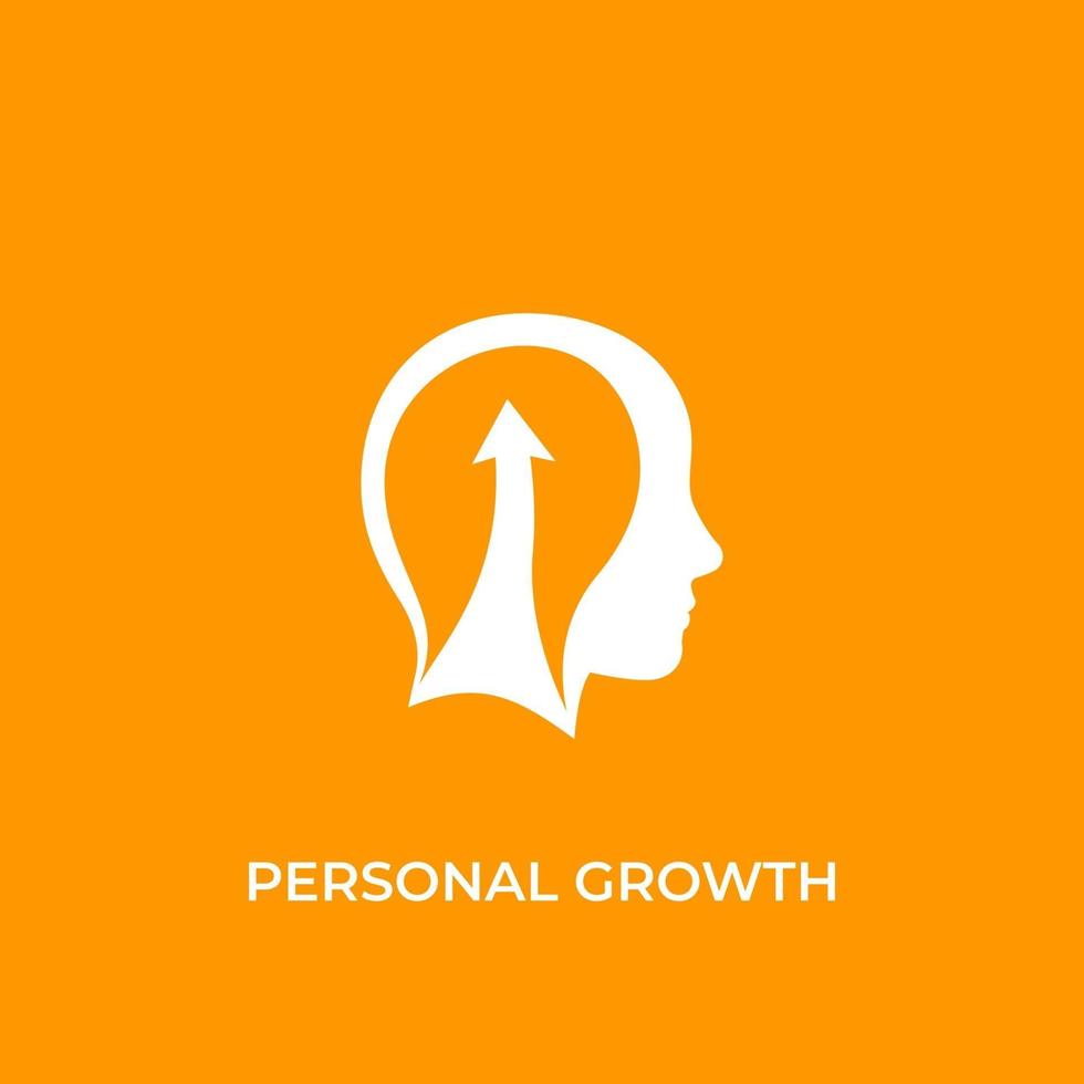 persoonlijke groei, zelfontwikkeling icoon vector