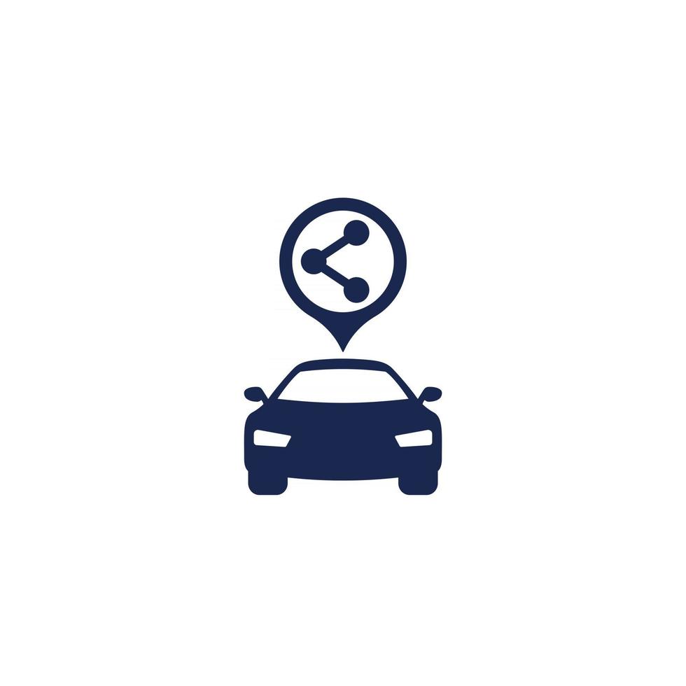 autodeelservice vectorpictogram voor web en apps vector