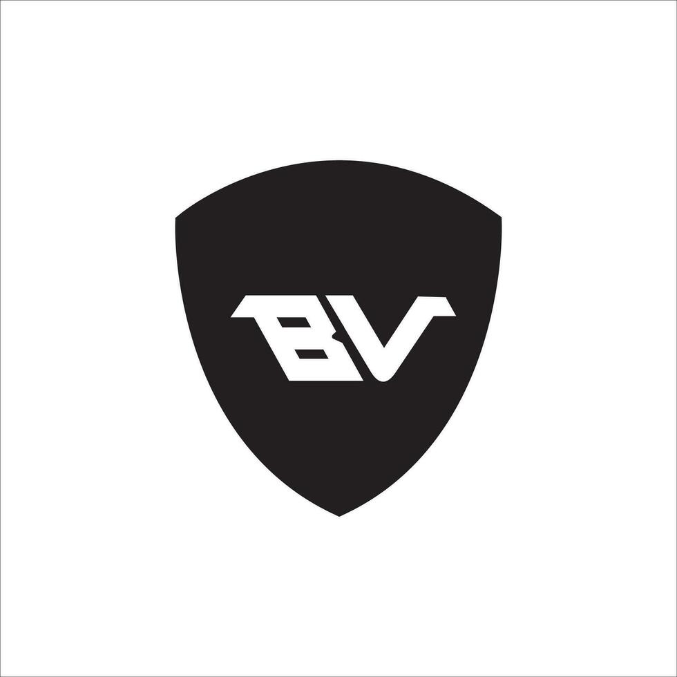 vb bv logo ontwerp vector sjabloon