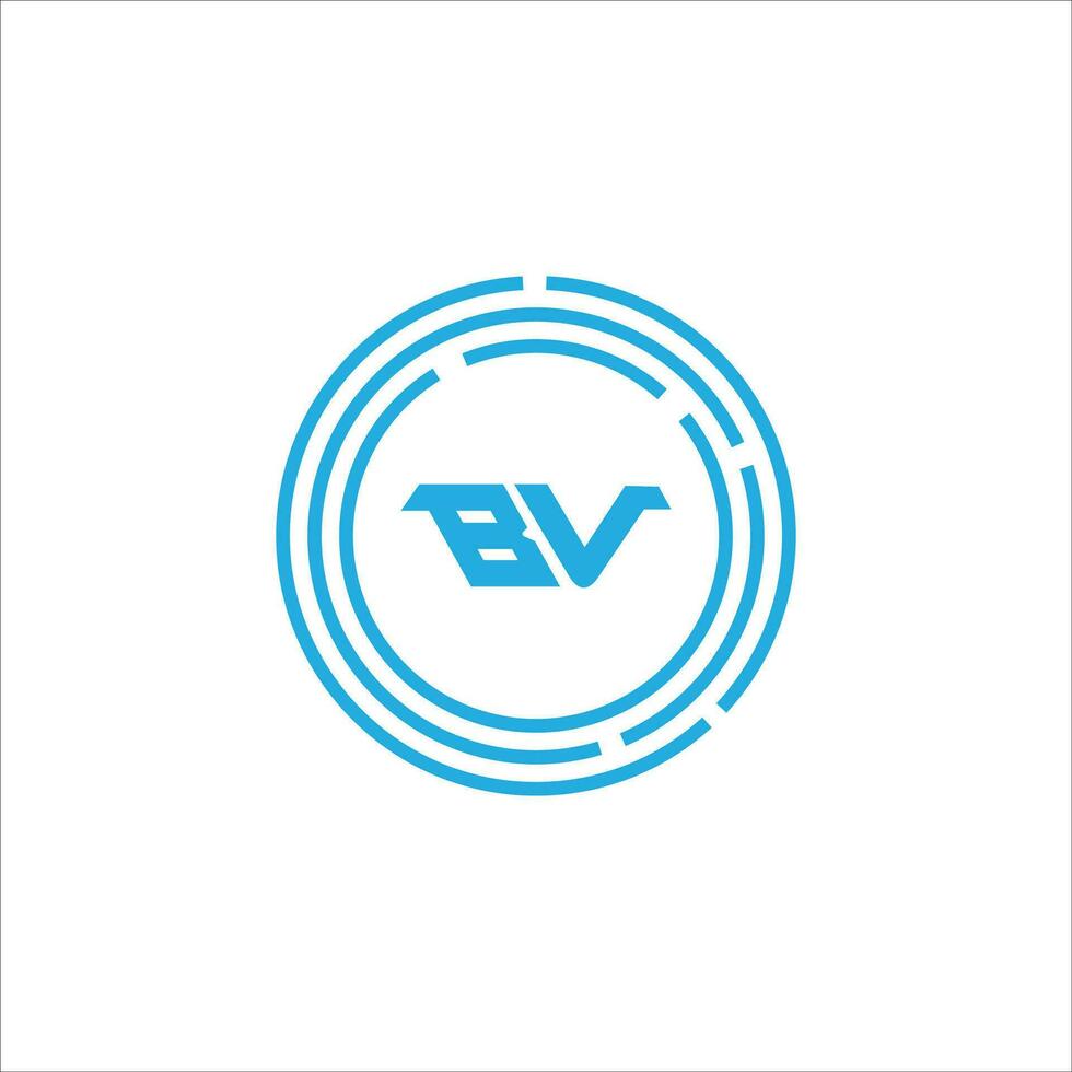 vb bv logo ontwerp vector sjabloon