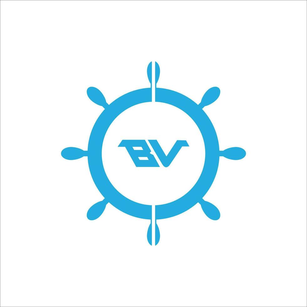 vb bv logo ontwerp vector sjabloon