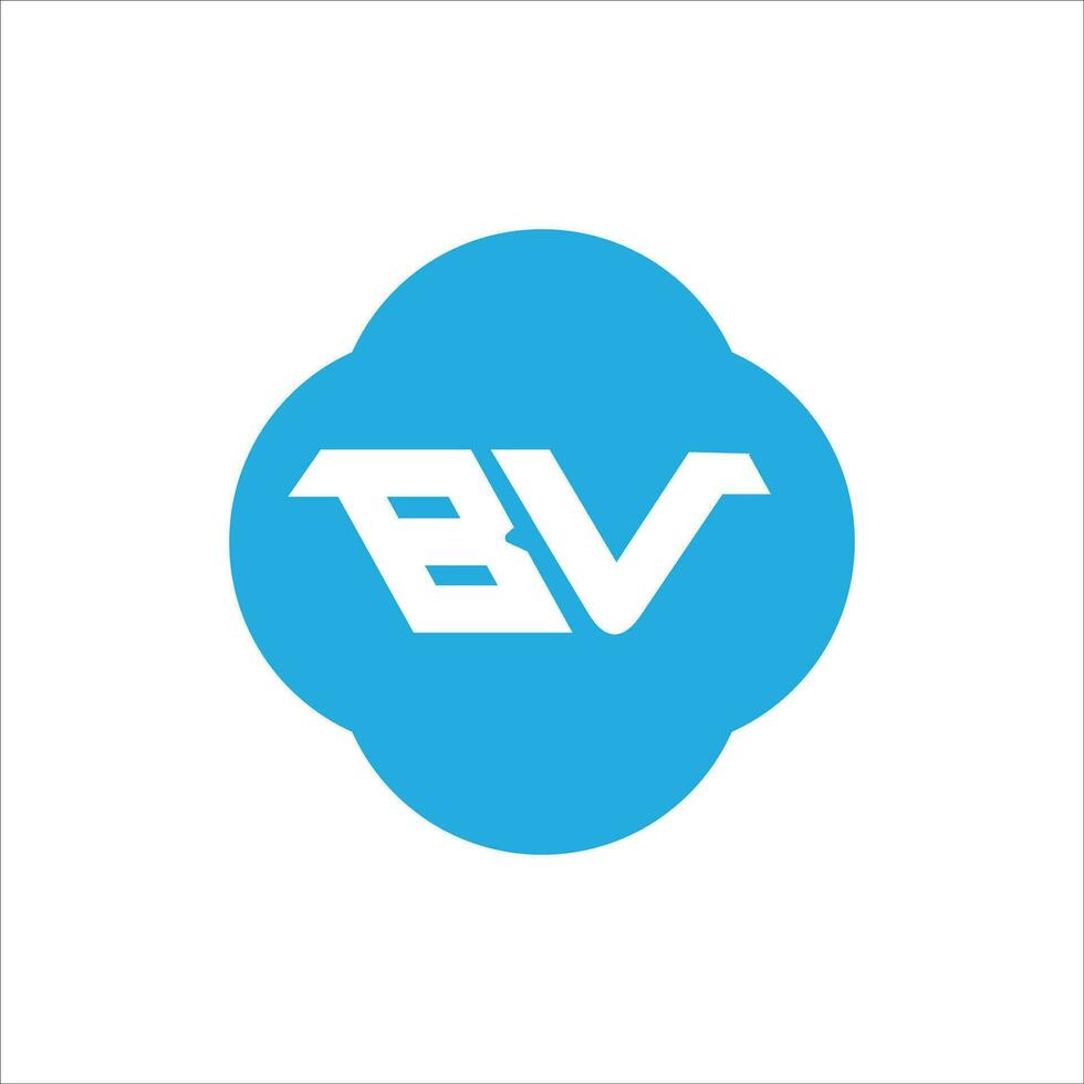 vb bv logo ontwerp vector sjabloon