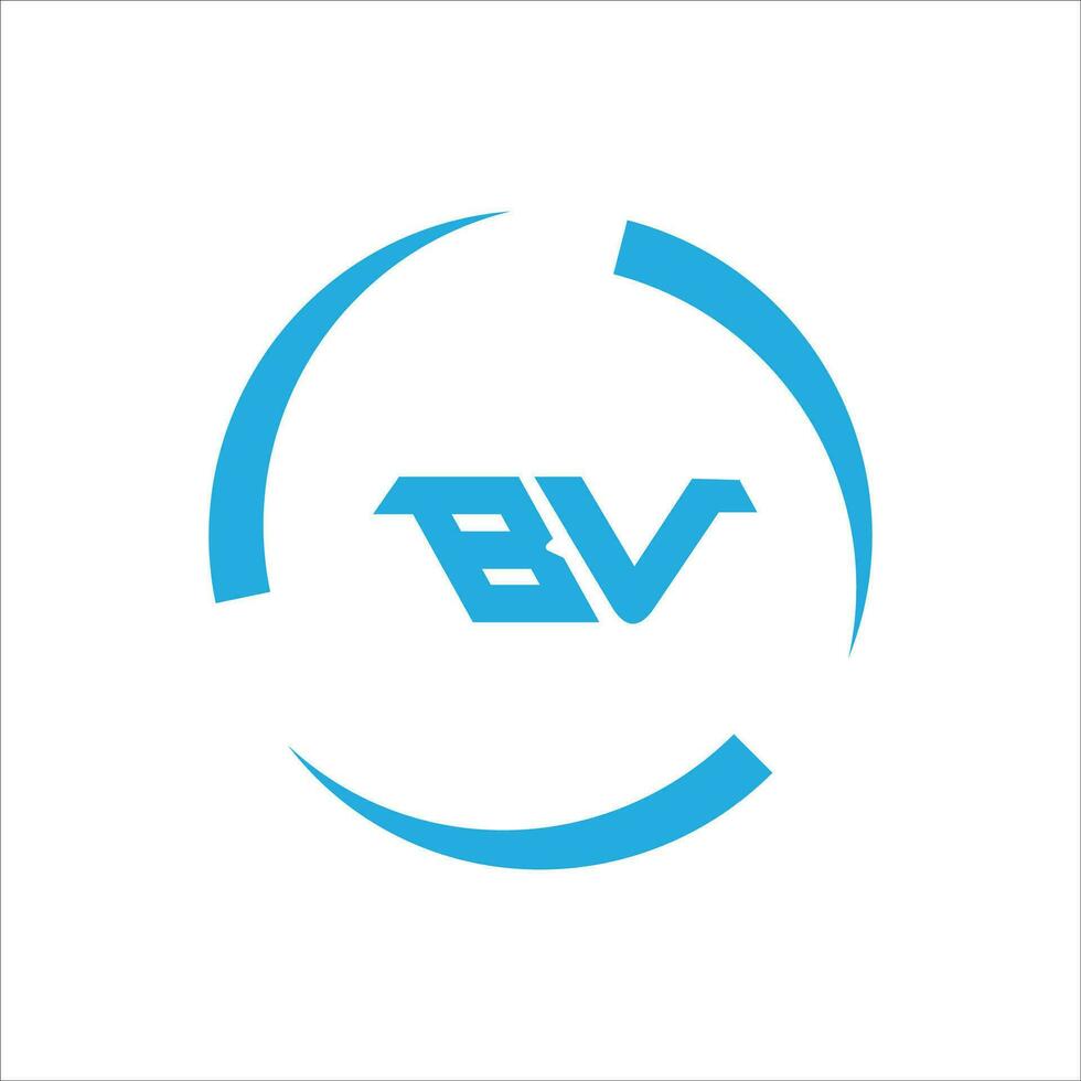 vb bv logo ontwerp vector sjabloon