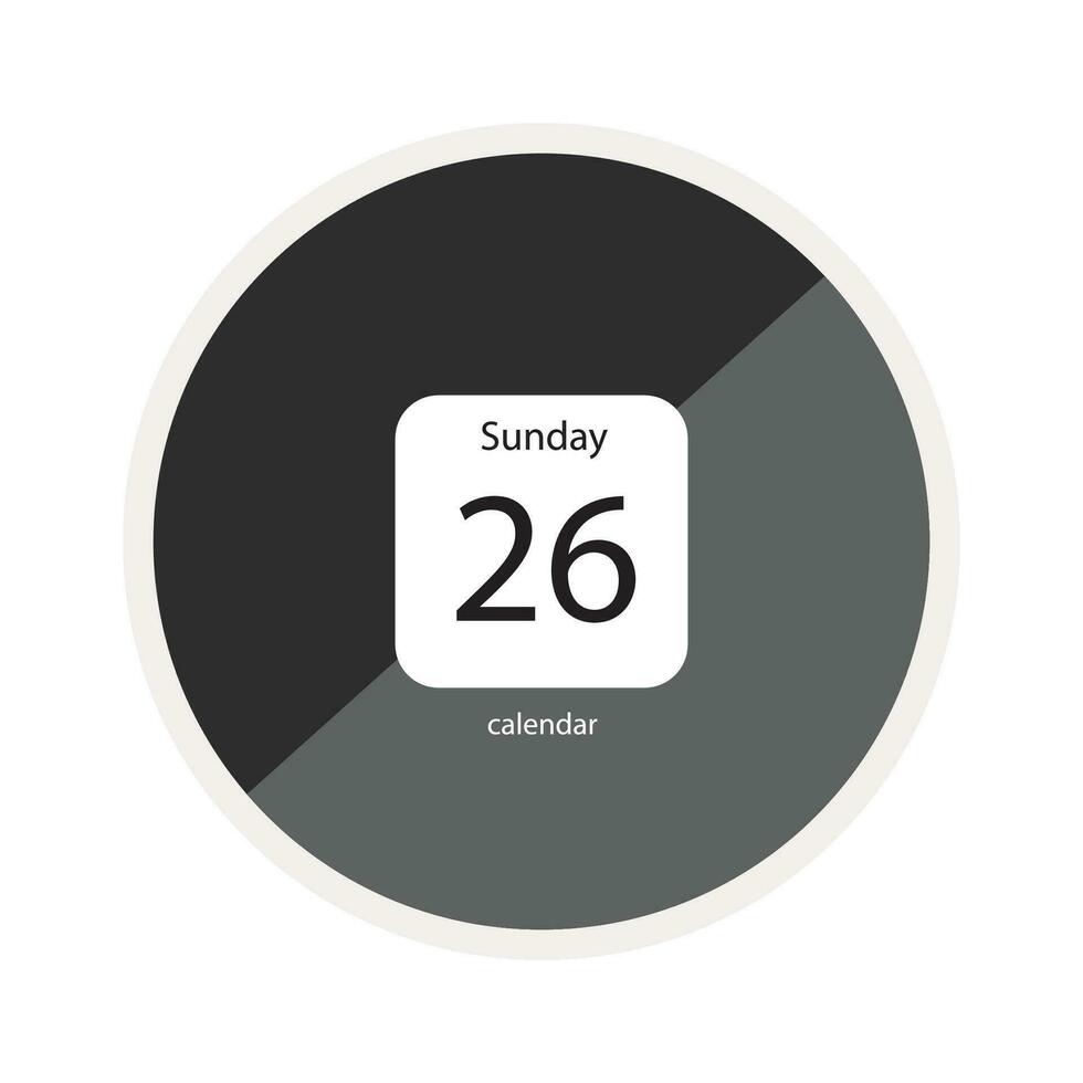 kalender icoon, is een vector illustratie, heel gemakkelijk en minimalistisch. met deze kalender icoon u kan gebruik het voor divers behoeften. of voor promotionele behoeften of zichtbaar ontwerp doeleinden