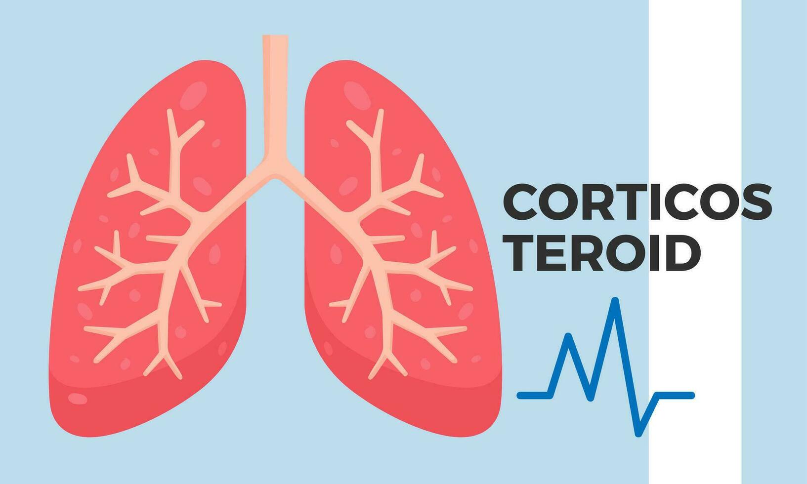 corticosteroïde. corticosteroïde medisch pillen in rx voorschrift drug fles vector illustratie